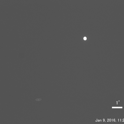 金星と土星の大接近