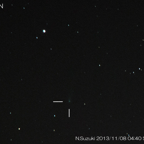 アイソン彗星2013/11/08