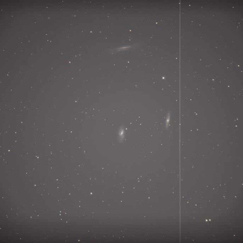 小惑星２０１２DA１４の光跡