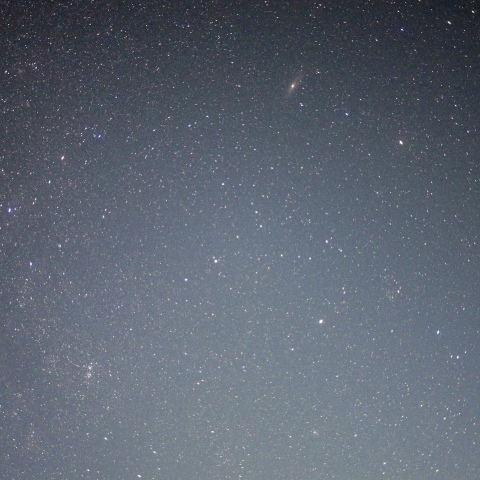 カシオペア座　アンドロメダ座　さんかく座