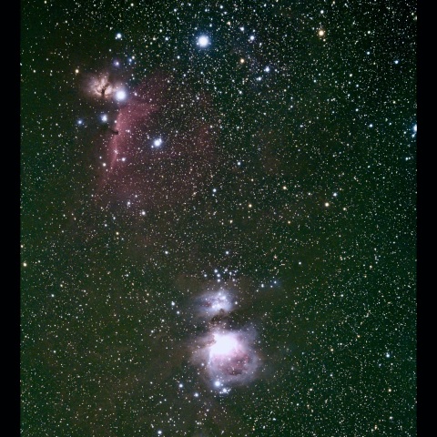 オリオン座中心部　11/4