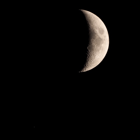 月と火星の接近  2025/06/01