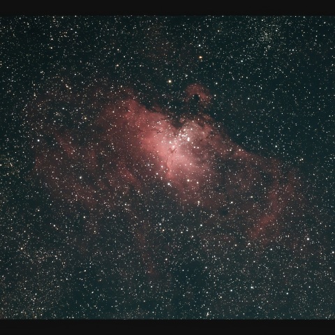星空ページ NGC6992 10秒268枚（45分）4K Photpshopで編集 2Kと4K