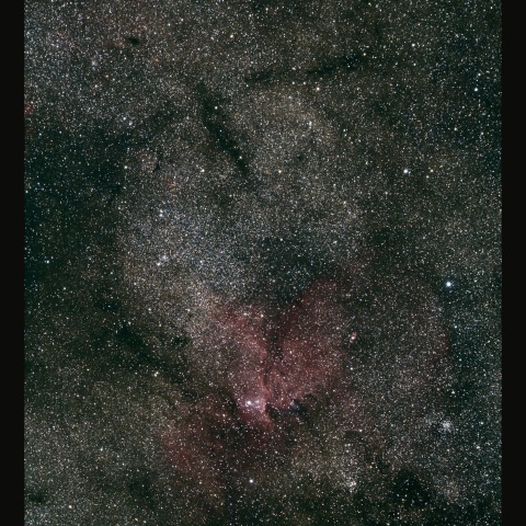 NGC6193とNGC6167（じょうぎ座）2025/05/01