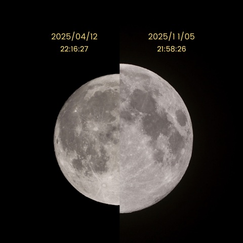 スーパームーン 2025/11/05