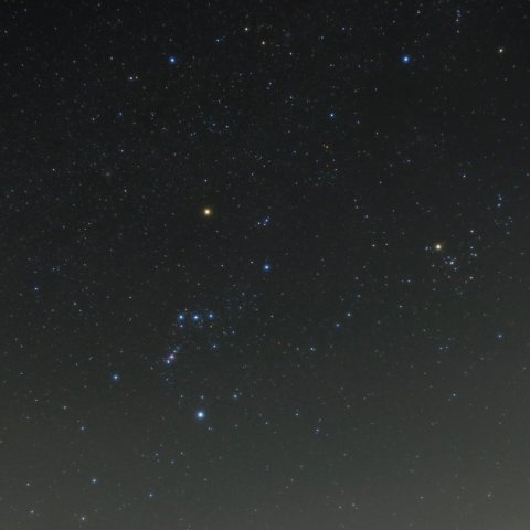 去りゆく冬の星座たち