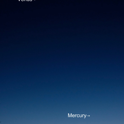 金星と水星