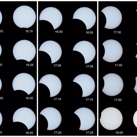 2020 夏至の部分日食