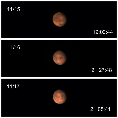 火星のダストストーム2