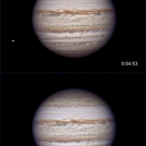 木星とエウロパ　2022.9.10〜11