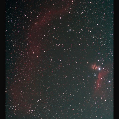 馬頭星雲からバーナードループ