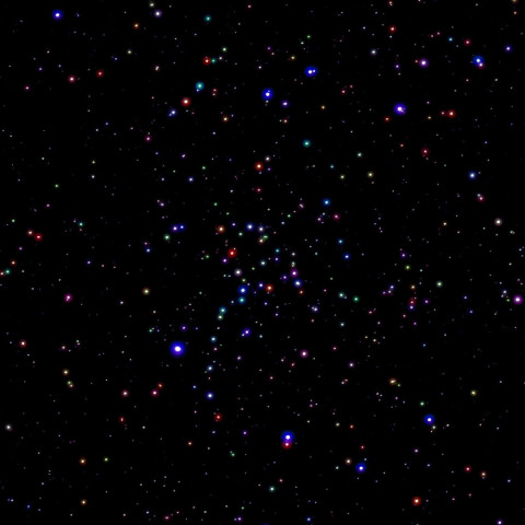 NGC1664 はっぱ星団