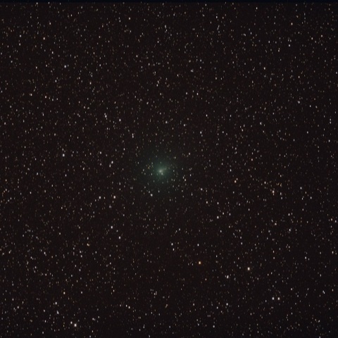 10月7日夜のハートレー彗星