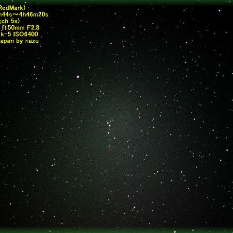 10月28日のコメットアイソン