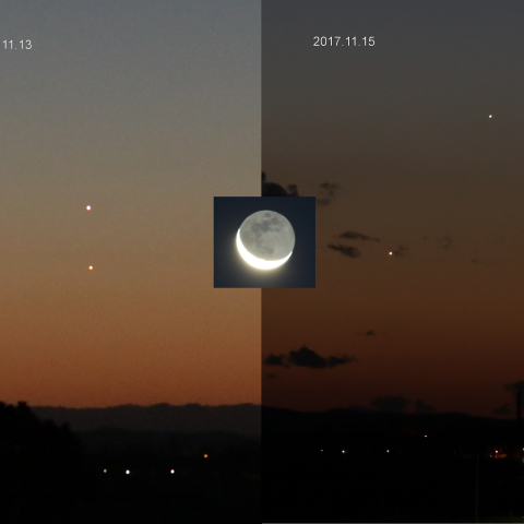 木星・金星の接近