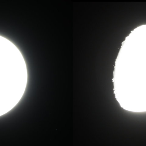 アルデバラン食の前後