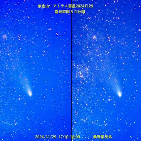 11/29日の彗星