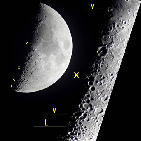 月面X現象