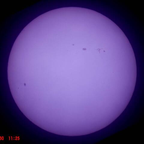 30日の黒点