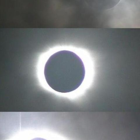 ハオ島皆既日食