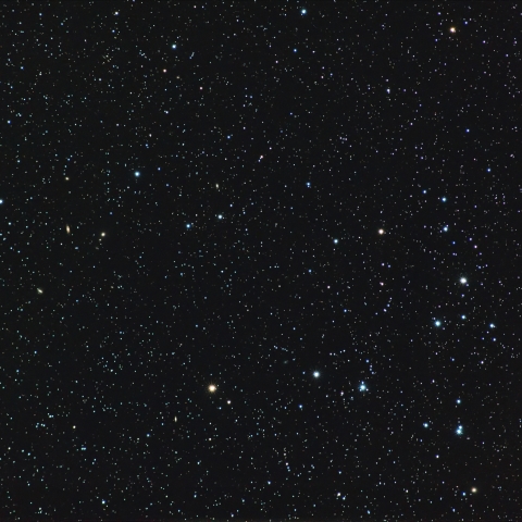 かみのけ座付近 NGC4314, 4274, 4278他