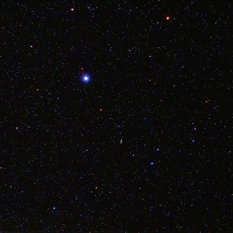 ふくろう星雲付近