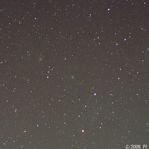 ギャラッド彗星(C/2009 P1)とM71