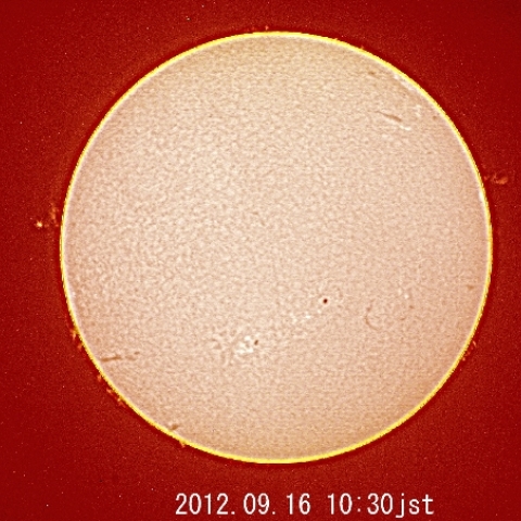 今日の太陽（2）