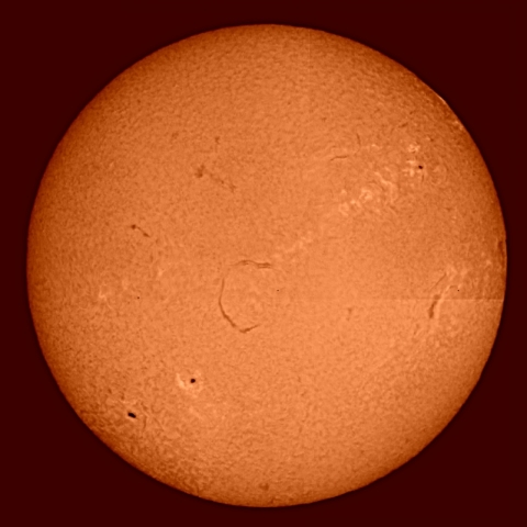 今日の太陽（Ｈα）