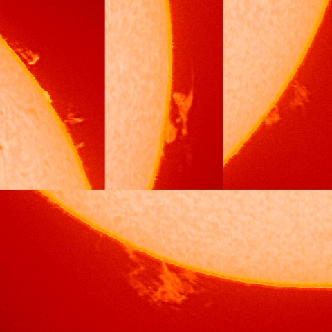 今日のプロミネンス