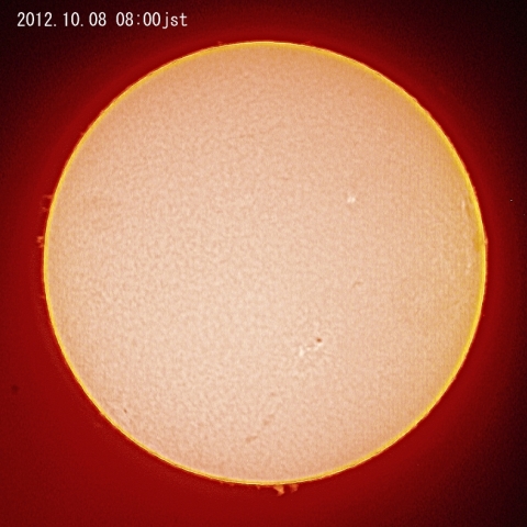 太陽（10月8日）