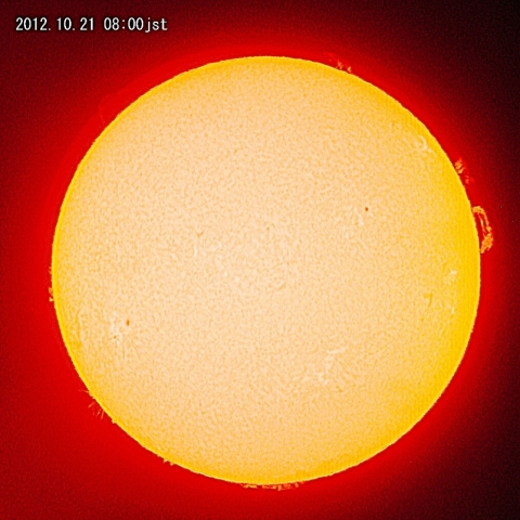 太陽（10月21日）