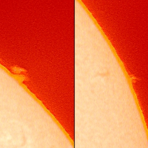 プロミネンス10月26日