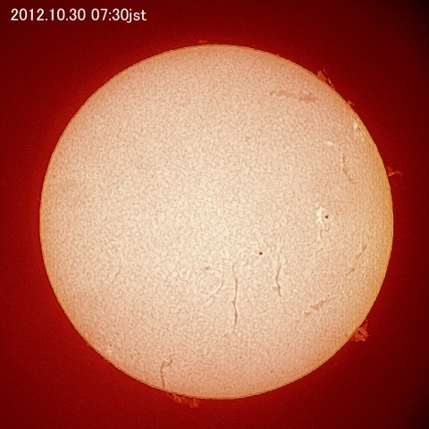 太陽10月30日（2）