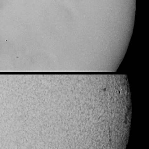 今日の黒点周辺