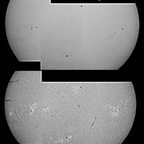 黒点とダークフィラメント11月15日