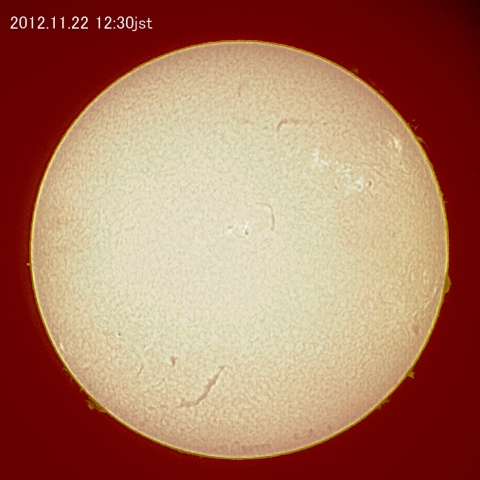 太陽11月22日（２）