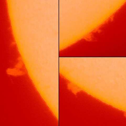 12月2日のプロミネンス