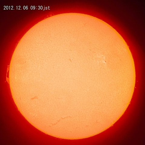 太陽12月6日