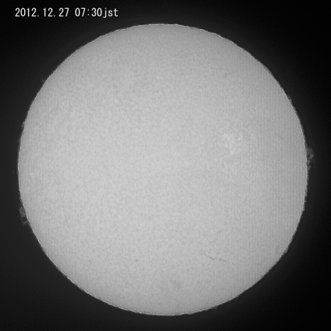 太陽12月27日（２）