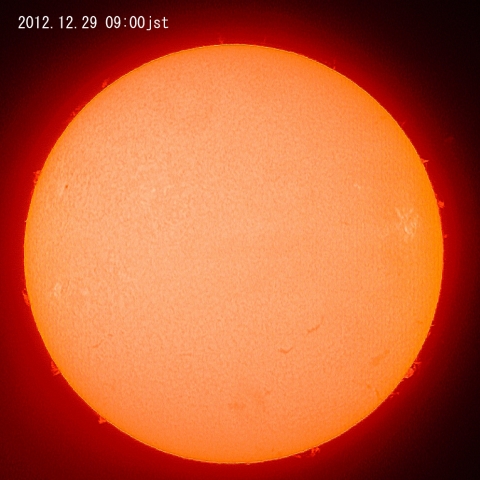 太陽12月29日09:00