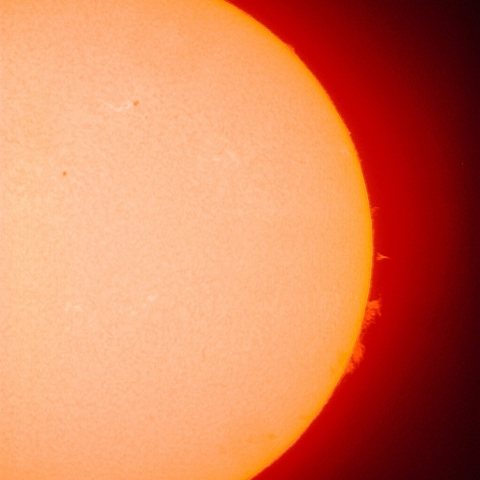 プロミネンス（１：西半球）