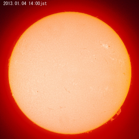 太陽、1月4日（１）