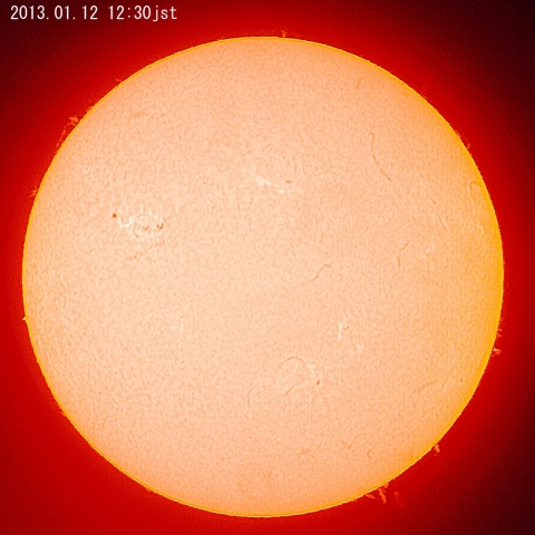 太陽、1月12日（１）