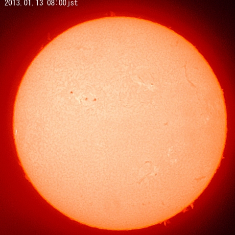太陽、1月13日（１）