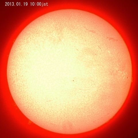 太陽、1月19日（１）