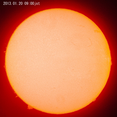 太陽、1月20日（１）