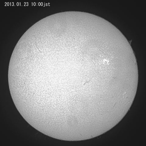 太陽、1月23日（２）