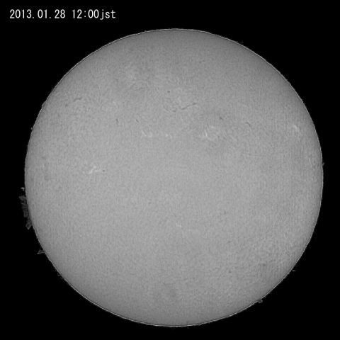 太陽、1月28日（２）