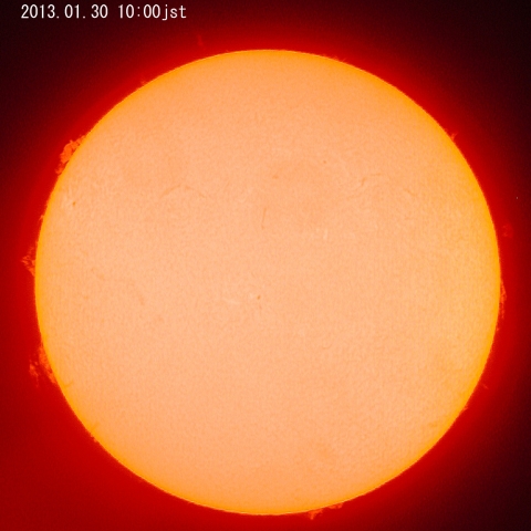 太陽、1月30日（１）